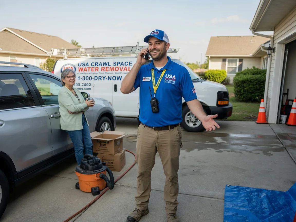Crawl Space Water Removal Oakford, IL FAQs